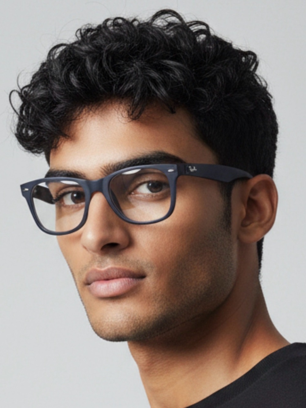 Ray-Ban RB 2132 New Wayfarer Matte Black Unisex 52-18-145mm Eyewear Frames &Case